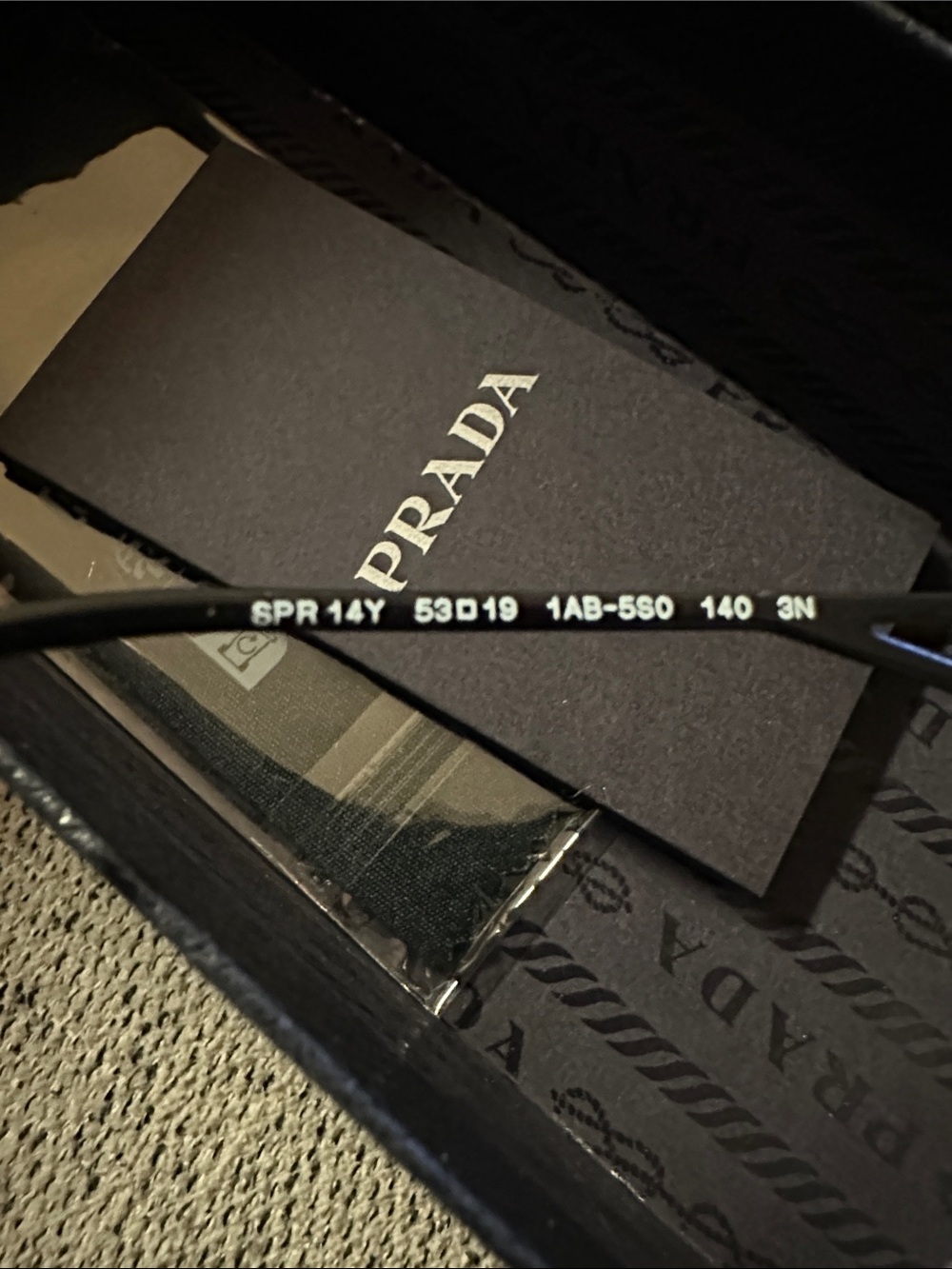 Triangle Logo Rectangle Acetate & Metal Sunglasses - Picture 4 of 6